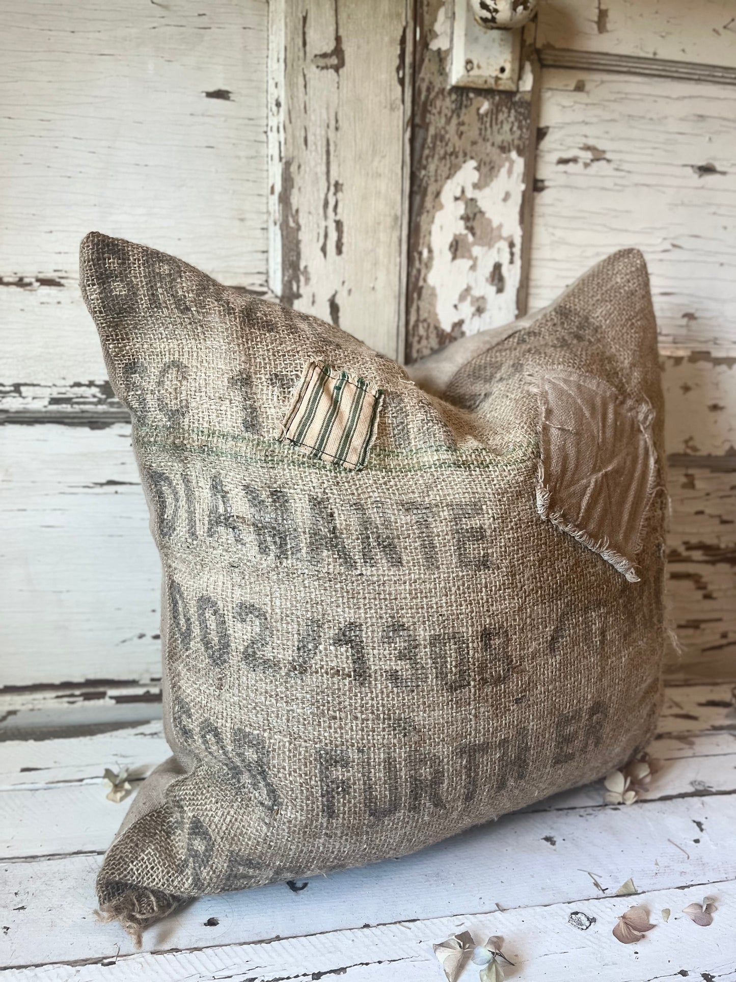 Patched 1921 Pillow